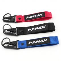 Embroidery Keychain For YAMAHA NMAX N-MAX 155 150 125 Motorcycle Accessories NMAX155 NMAX150 NMAX125 Key Chain Holder Keyring