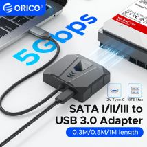 Adattatore per unità HDD ORICO Cavo da USB 3.0 a SATA Convertitore SATA Adattatore SATA per disco rigido esterno HDD/SSD da 2,5 pollici