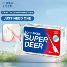 150 Pz/scatola Filo Interdentale Bastone Pulizia Dei Denti Spazzola Interdentale Filo Interdentale Pick Igiene Orale Cura Ultra-Fine Filo Interdentale Dente