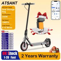 2025 Upgrate ATSANT Powerful Electric Scooter 5-21Miles Travel Range 350W 8.5 Inch Dual Brake Smart Electric Scooter with 21MPH