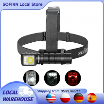 SOFIRN HS42 Stirnlampe 2100lm 18650 EDC USB-C Wiederaufladbare Taschenlampe SST40 LED-Fackel mit Magnet für Camping