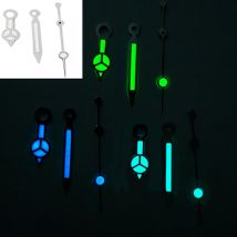 Lancette dell'orologio Argento Verde Blu Lancette luminose adatte al movimento NH35 NH36 ETA2824 2836 Miyota8205 8215 821A Mingzhu DG2813 3804