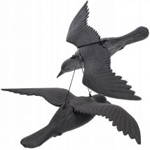 KADAX Raven Repeller per uccelli grande per uccelli in volo 2 pezzi