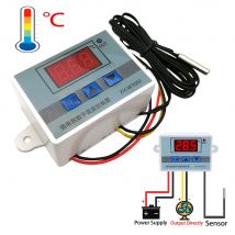 W3002 LED Digitaler Temperaturregler Thermostat Temperaturregler Sensor Meter Kühlschrank Wasser Heizung Kühlung 12V 24V 220V