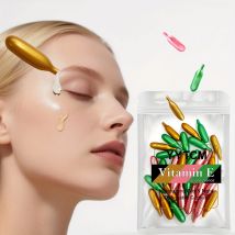 Vitamin E Capsule Essence, Single-Use Essence Capsules, Moisturizing and Hydrating Facial Skin (0.4Gx30 Capsules)/Bag-1 Bag