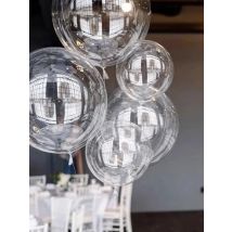 10pcs 10-24inch Transparent Bobo Bubble Balloon Wedding Birthday Clear Inflatable Helium Balloons For Baby Shower Party Decor