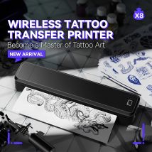 Impresora de Etiquetas Térmicas Mini Marklife X8, Bluetooth, Impresora de Papel A4 y para Tatuajes, Ideal para Oficina, Pequeñas Empresas y para Hacer Tatuajes DIY