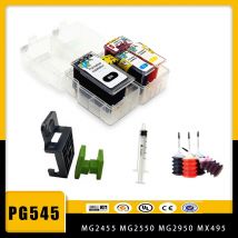Vilaxh 545XL 546XL 545 XL 546 XL Smart Patrone Nachfüllung Für Canon PG545 CL546 PG-545 für Pixma MG3050 2550 2450 2550S 2950 MX495