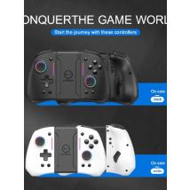 LinYuvo KS42 Meteor Light Wireless Joy-pad with 8 Color RGB Lights for Switch/Lite/OLED, with Programmable,,Turbo & Vibration