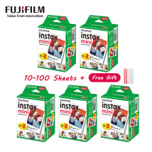 10-200 Sheets of Fuji White Edge Photo Paper Mini8/9/7c/7s/25/90/11 Universal Three-inch Fujifilm