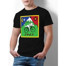 Albert Hoffman Bicycle Day Trending T Shirt Mens 1943 Cycle Lsd Trip Acid Day Funny Printed T-Shirt Crewneck Beach Tops Cotton