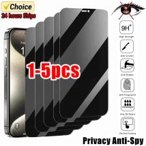 1-5 SZTUK Ochraniacz Ekranu iPhone Privacy Anti Peep Szkło Hartowane Na 12 13 14 15 Pro Max 16 17 Anti Spy