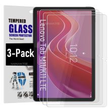 3er-Pack Displayschutzfolie für Lenovo Tab M11 (2024), 11 Zoll/Tab K11 LTE (2024), Full HD-Schutzfolie aus gehärtetem Glas, 9H Härte