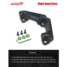 Aluminum Throttle Pedal Spacer For Honda Civic Jazz Fk2 Fk8 Gk5 14+ Rhd(Right-hand drive)