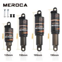 MEROCA rowerowy tylny amortyzator 125/150/165/190mm elektryczny amortyzator do skutera rower górski amortyzator sprężynowy olejowy