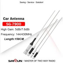 SG 7900 Antenna for Car Radio Dual Band VHF UHF144-430MHz Ham Radio SG-7900 Aerial for KT-8900D Radio High Gain Diamond Antenna