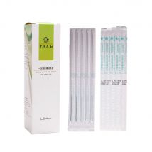 Large Size Individual Tube Sterile Acupuncture Needles with Tube 100mm 125mm 100pcs Disposable Acupuncture Needle Long Needle