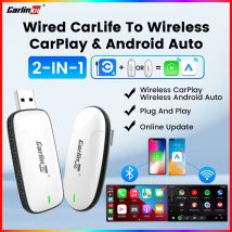 CarlinKit Baidu CarLife a Wireless CarPlay Android Auto Wireless Auto Connect Aggiornamento originale dell'autoradio per auto CarLife cablata