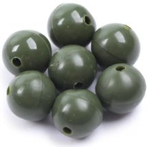 120 Stück Gummiperlen, Karpfenangeln, Gummiperlen zum Angeln aus Premium PE, ultraleichtes Perlen-Angelzubehör