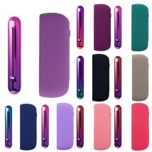 Custodia in silicone 2-IN-1 di lusso a 15 colori + cover laterale per IQOS ILLUMA, guscio antiurto sostituibile per accessori IQOS ILLUMA I
