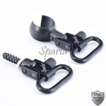 Sparta Sling Swivels .800"- .850" (20.32-21.59mm) Tube Hoop For Most 12 Gauge Shotguns 1 Inch Shoulder Strap SSS-15932
