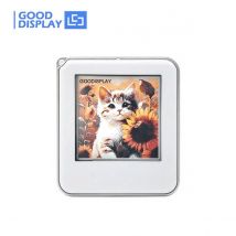 4-Farben-NFC-E-Ink-Tag, 1,54 Zoll, Android-App, 200 x 200 HD-E-Paper-Display, ABS-Gehäuse und Ecklöcher für Schlüsselanhänger/Taschen