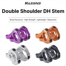 HASSNS MTB Stem DH-Specific Dual Shoulder Stem 31.8mm Bike Power DH/AM/FR Power Downhill Bicycle Rod Handlebar Table Cycling