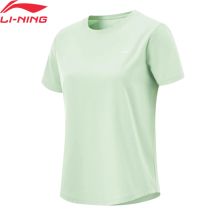 Li-Ning Damen-Trainings-Fitness-T-Shirt AT DRY FREEZE 43 % Viskose 41 % Nylon 11 % Modal 5 % Spandex-Futter Sport-T-Shirt ATSV044