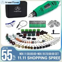 Dremel-Mini taladro eléctrico de 260W, herramienta rotativa, máquina pulidora, herramienta eléctrica, pluma de grabado de 5 velocidades variables con accesorios