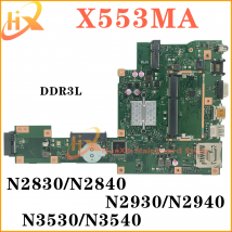 X553M Mainboard For ASUS X553MA A553MA D553MA K553MA F553MA Laptop Motherboard N2830/N2840 N2930/N2940 N3530/N3540 DDR3L