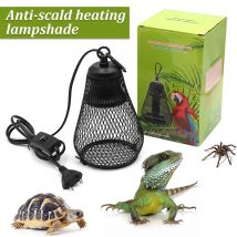 1 stücke Pet Reptil Wärme Lampe Schatten Infrarot Keramik Wärme Emitter Pet Coop Heizung Schutz für Huhn Eidechse Schildkröte Brutapparat schlange