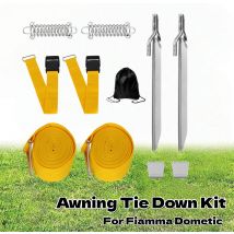Caravan Camping Awning Tie Down Kit Awning Wind Stabilizer Camper RV Motohome Awning Anchors Accessories For Fiamma Dometic