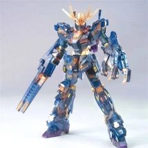 New XINGDONG Model 1/144 HG Unicorn Banshee Limited Color-transparent Theatrical Version Assembly Model Kit Action Figure Model