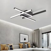 Moderne LED-Deckenleuchte Schwarz 50 cm 32 W Home Decor Lampen für Schlafzimmer Nachttisch Wohnzimmer Büro Innenbeleuchtung Leuchten