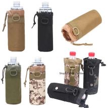 Multifunktions-Wasserflaschentasche, Molle, Outdoor, Camping, Wandern, Kordelzug, Reisen, Sport, Wasserkocher, Tasche, Halter, Werkzeugtasche