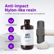 Resione ABS ad alta resistenza resistente agli urti come resina UV 3D Resina simile al nylon durevole per stampante 3D Elegoo Mars Anycubic
