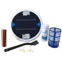 Purificador Solar para piscina, ionizador con filtro de agua, 85% menos de cloro, evita las algas, mantiene la piscina limpia hasta 15.000 Gal
