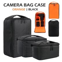 Waterproof DSLR Camera Inserts Bag Portable Inner Partition Padded Protector Bag Super Thick Drop-Proof Liner Inserts Handbag