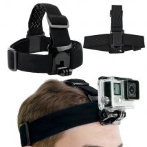Fascia per la testa Fascia per capelli Cintura regolabile per GoPro Hero 13 12 11 10 9 8 7 Insta360 DJI Osmo Action 5 4 3 2 Accessori per fotocamera