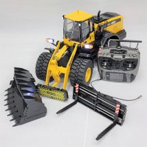 WA480 RC Loader 1/14 Hydraulischer RC Loader Metallmodell mit Licht- und Soundsystem Engineering Machinery Ferngesteuertes Autospielzeug