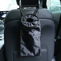 Car Seat Back Trash Holder Hang Litter Bag Garbage Storage Rubbish Container Oxford Cloth Car Waste Bins Cleaning Tools
