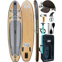 BM Paddle Board Gonfiabile Stand Up Paddle Board, SUP Paddleboard per Adulti, Accessori Premium