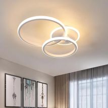 Nowoczesna lampa sufitowa LED, 42W 4700LM złote żyrandole lampy sufitowe, okrągła lampa sufitowa LED do salonu sypialnia jadalnia
