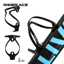 RIDERACE Fahrrad Flaschenhalter Ultraleicht Aluminiumlegierung MTB Mountain Road Bike Wasserkocher Käfig Halterung Fahrradzubehör