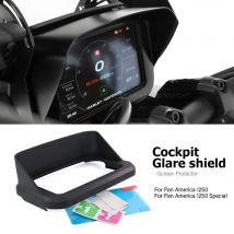 For Pan America 1250 Special RA1250 2021 2022 2023 Cockpit Glare Shield + Instrument Screen Protective Film Meter Visor