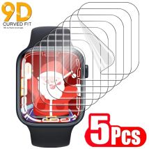 5 pz pellicola idrogel per Apple Watch 5 6 SE 40MM 44MM 42MM 38MM proteggi schermo Apple Watch Ultra 49MM 7 8 9 41MM 45MM 10 42/46MM
