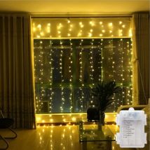 Led Eiszapfen Vorhang Batterie Box String Licht Fee Weihnachten Licht Girlande Weihnachten Neue Jahr Hochzeit Hause Zimmer Terrasse Party Decor