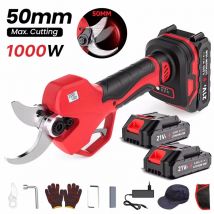 YsinoBear-tija de podar eléctrica sin escobillas, 1000W/900W, 36V, podadora de ramas inalámbrica recargable, herramienta de jardín para batería Makita