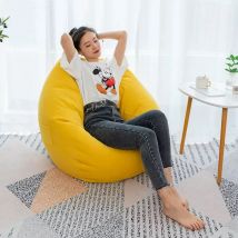 Faules Sofa, Sitzsacksofa, Tatami, wassertropfendes Stoffsofa aus superweichem Stoff, Wohnzimmer, Schlafzimmer, Balkon, Picknick im Freien