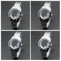 Neiton 41 mm Gehäuse, passend für ETA 2836 2824 NH35/36 Uhrenarmband, 316L-Stahl, Breite 20 mm, Saphirglas, wasserdicht